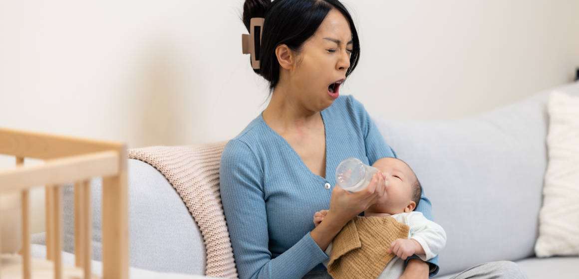 Parenting and Sleep Deprivation_ Tips to Cope & When to Seek Help - MHA Blog Featured IMG